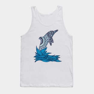 Jumping Dolphin Tank Top